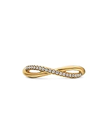 Infinity Band Ring 18K Yellow Gold