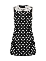 Nicky Hilton x Rebecca Vallance Alivia Sequin & Faux Pearl Minidress