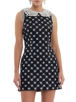 Nicky Hilton x Rebecca Vallance Alivia Sequin & Faux Pearl Minidress