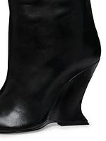 Siena 115MM Leather Over-The-Knee Boots
