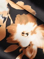 Kendall Tulip Print Midi-Skirt