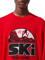 Adler Embroidered Merino Knit Sweater