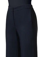 Marla Wool Straight-Leg Pants
