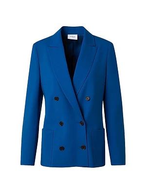 Wool Double-Breasted Blazer