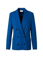Wool Double-Breasted Blazer