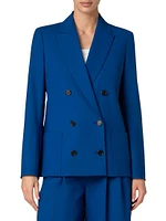 Wool Double-Breasted Blazer