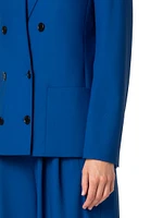 Wool Double-Breasted Blazer