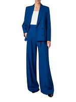 Wool Double-Breasted Blazer