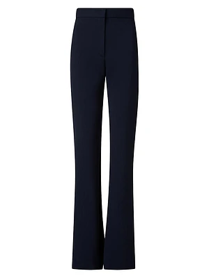 Courtney Crepe Boot-Cut Pants