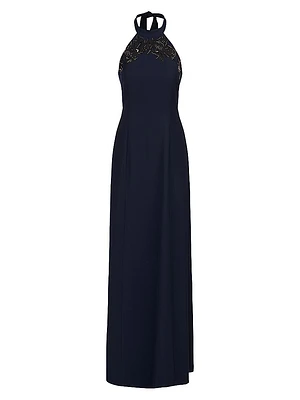 Josephina Column Halterneck Gown