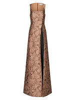 Emerson Jacquard Walk-Through Jumpsuit