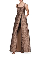 Emerson Jacquard Walk-Through Jumpsuit