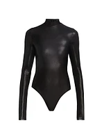 Coated Jersey Bodysuit