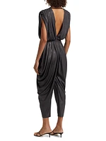 V-Neck Sleeveless Jumpsuit