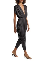 V-Neck Sleeveless Jumpsuit