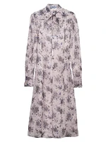 Printed Chiffon Dress