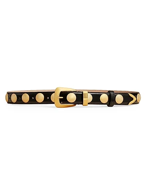 The Benny Studded Leather Belt