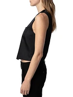Emaux Satin Vest