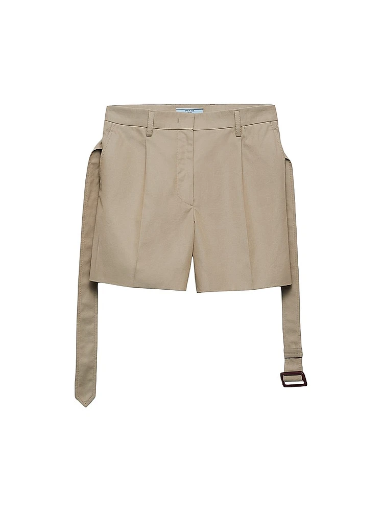 Cotton Twill Bermudas Shorts
