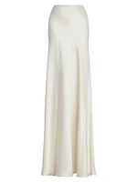Masina Satin Maxi Skirt
