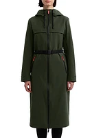 Crown Belted Longline Coat