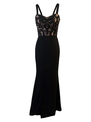 Monique Lace Bustier Gown