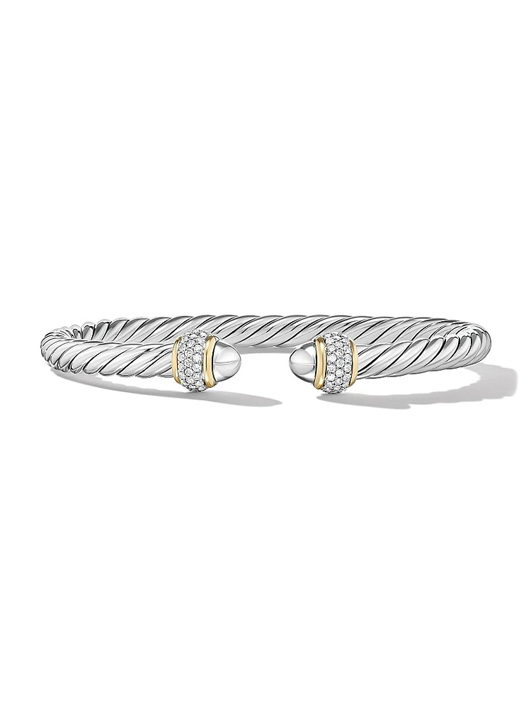 Cable Bracelet Sterling Silver