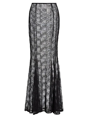 La Rose Lace Maxi Skirt