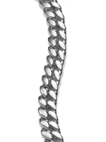 Curb Chain Bracelet Platinum, 8MM