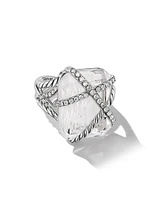 Cable Wrap Ring in Sterling Silver