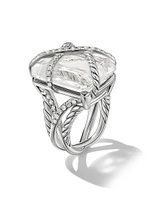 Cable Wrap Ring in Sterling Silver