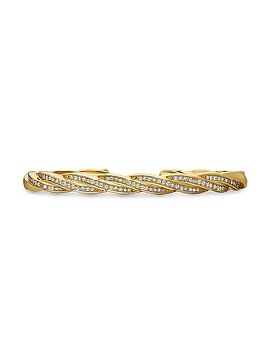 Helios Cuff Bracelet 18K Yellow Gold