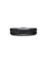 Streamline Band Ring Black Titanium
