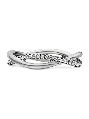 Infinity Band Ring Platinum