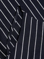 Magdalena Pinstripe Longline Top