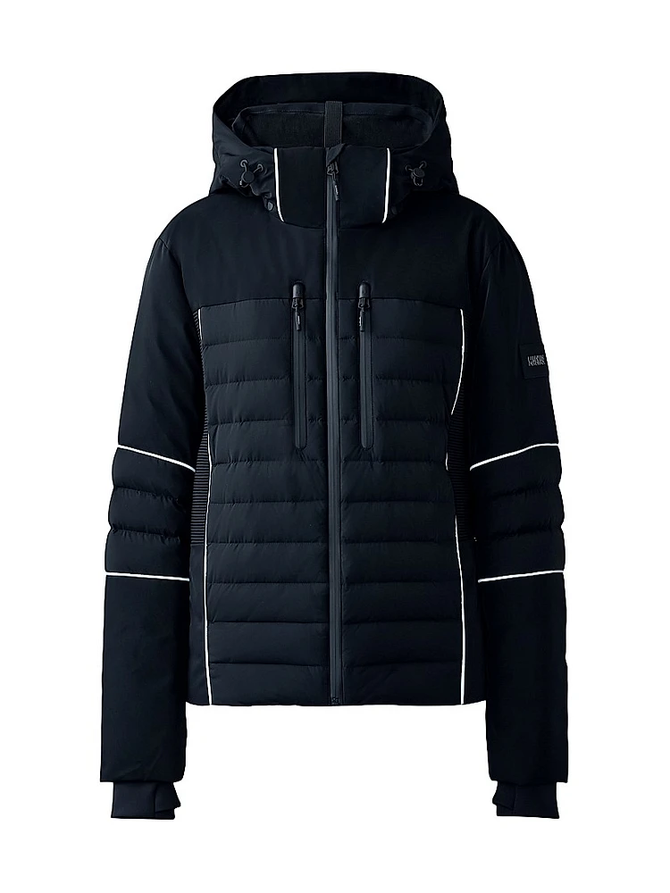 Jasper Quilted Down Ski Jacket