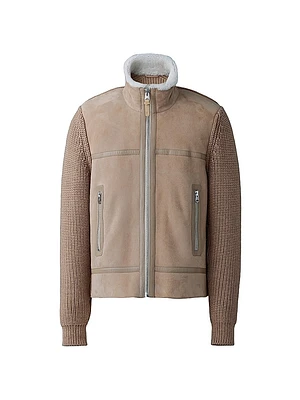 Jonathan Wool Shearling Jacket