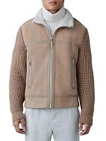 Jonathan Wool Shearling Jacket