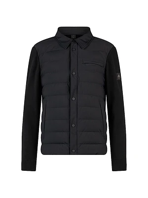 Marble Down Hybrid Shirt Jacket