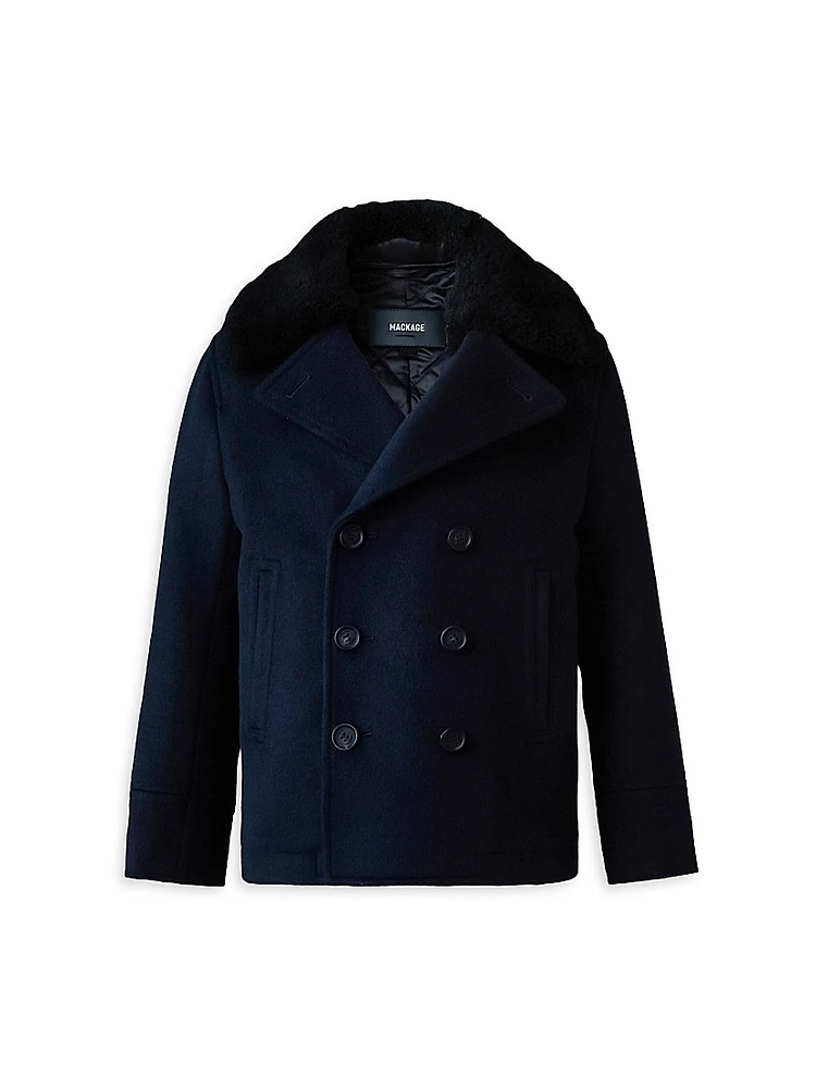 Little Kid's & Camden Wool Peacoat