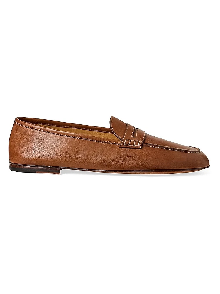Collins Leather Penny Loafers