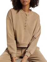 Cotton Crewneck Sweatshirt