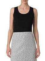 Silk U-Neck Tank