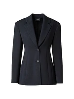 Walker Virgin Wool-Blend Single-Breasted Blazer