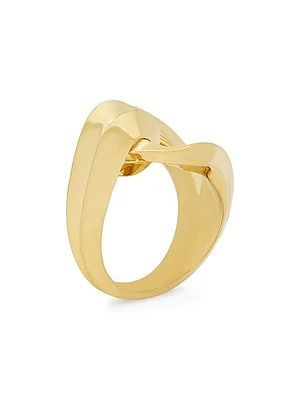 Loop Ring in Metal