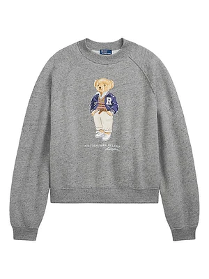 Polo Bear Fleece Oversized-Fit Sweatshirt