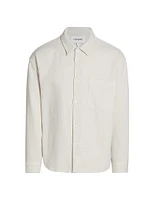 Waffle Textured Overshirt