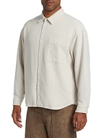Waffle Textured Overshirt