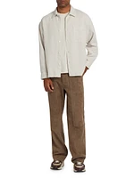 Waffle Textured Overshirt