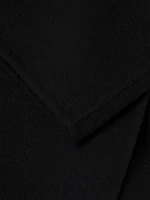 Wool-Cashmere Shawl-Collar Coat